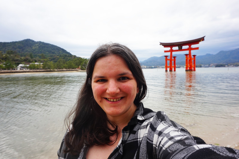 Me at Miyajima island, Japan