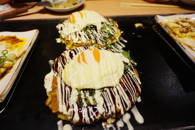 Okonomiyaki, Osaka, Japan