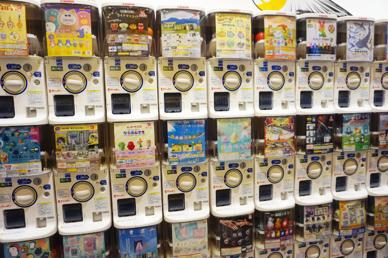 Gachapon, Tokyo, Japan