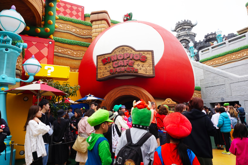 Kinopio's Cafe, Super Nintendo World, Universal Studios Japan