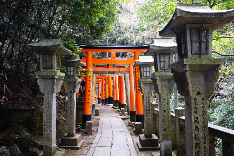 Fushimi Inari shrine, Kyoto, Japan