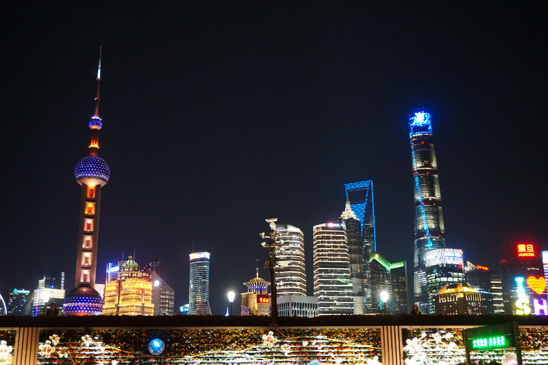 Shanghai skyline, China