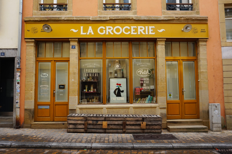 La Grocerie shop, Luxembourg
