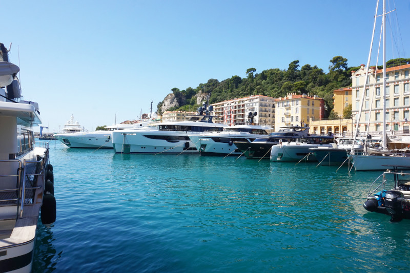 Port Lympia marina, Nice, France