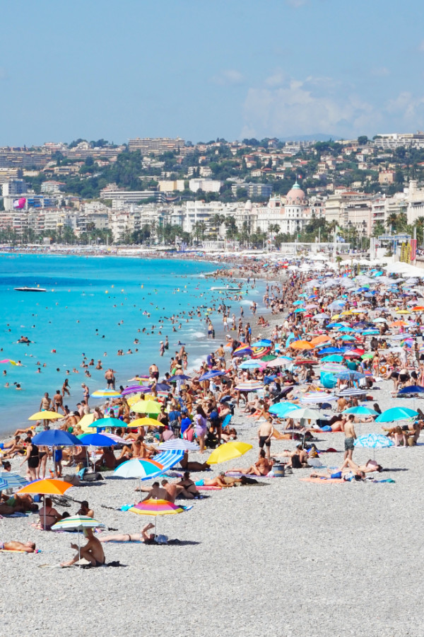 Beach, Nice, France