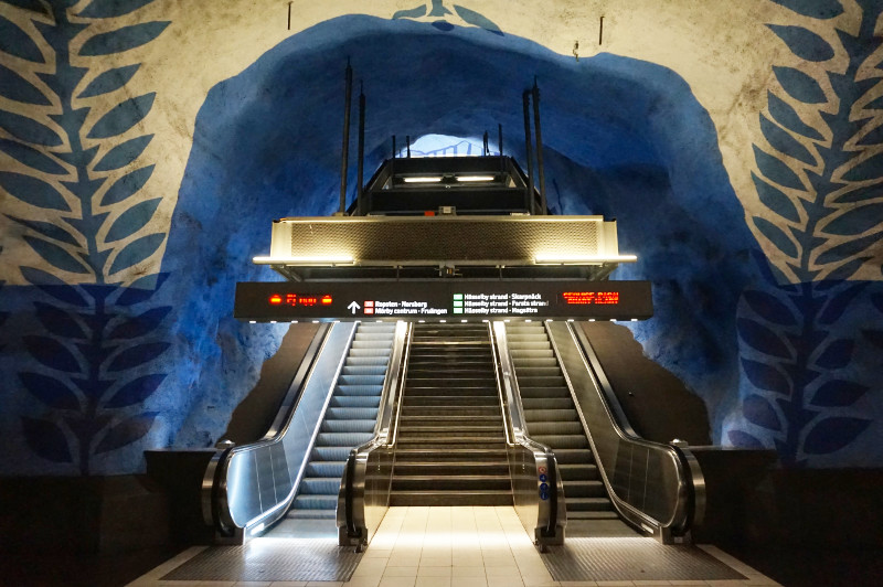 T-Centralen metro station, Stockholm, Sweden