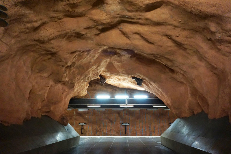Radhuset metro station, Stockholm, Sweden