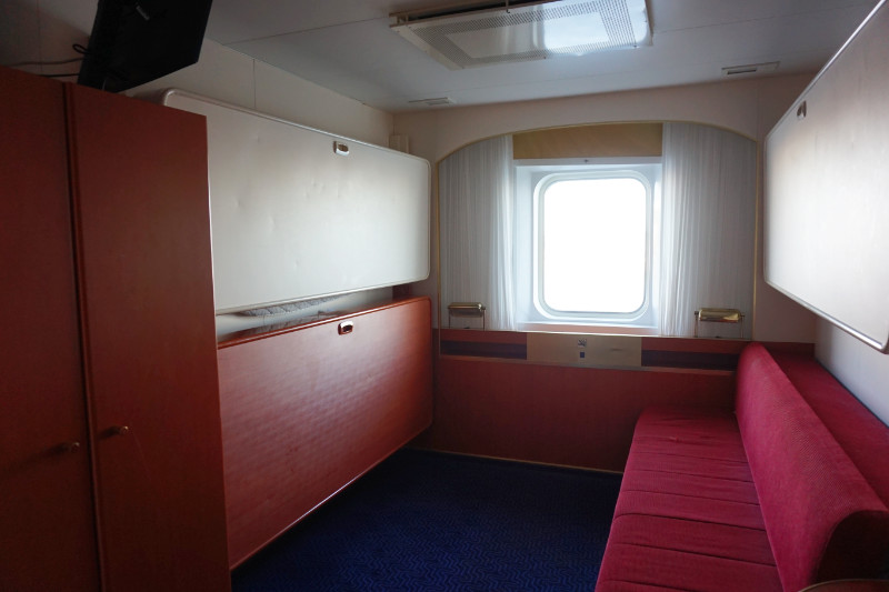 My cabin on the Tallink Victoria I from Helsinki to Tallinn ferry cruise
