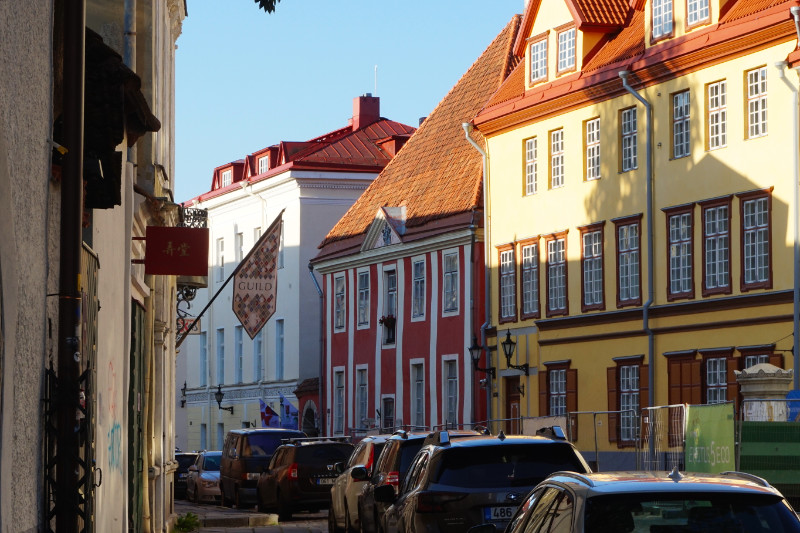 Old Town street, Tallinn, Estonia