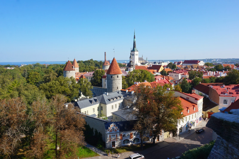 View from Patkuli viewpoint, Tallinn, Estonia
