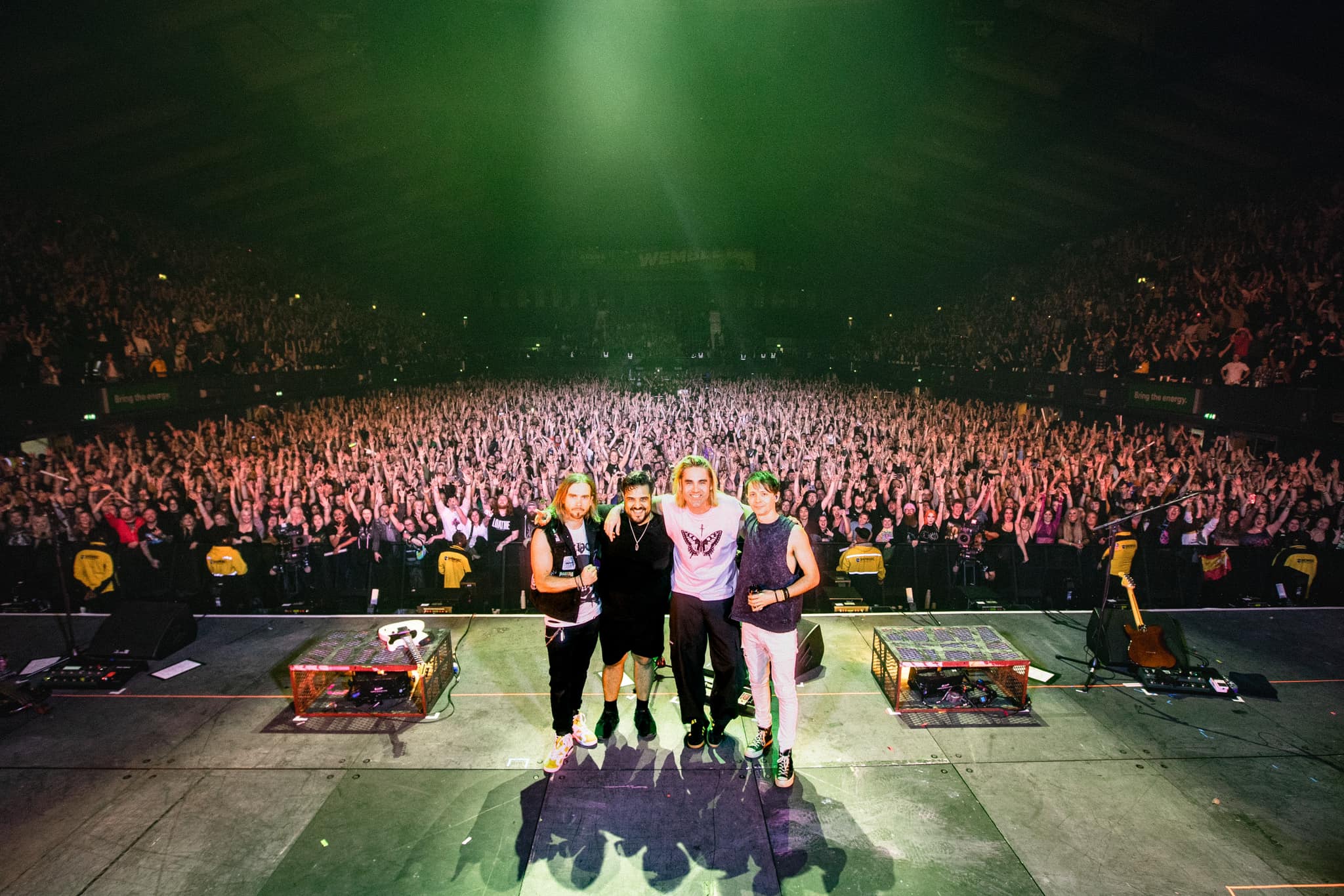 Fightstar gig, Wembley, London