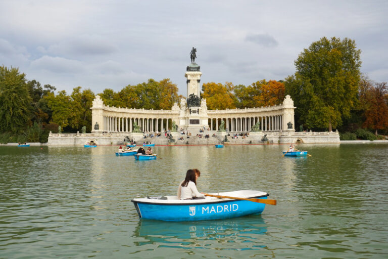 El Retiro Park, Madrid, Spain
