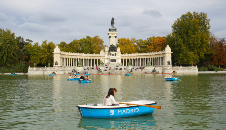 El Retiro Park, Madrid, Spain
