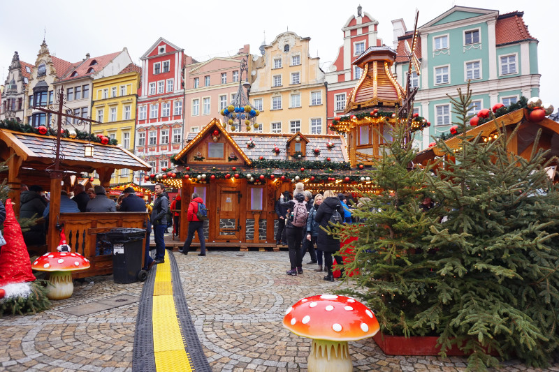 Christmas markets, Wroclaw, Poland