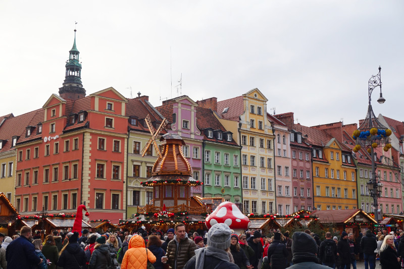 Christmas markets, Wroclaw, Poland