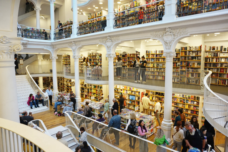 Carturesti Carousel bookshop, Bucharest, Romania