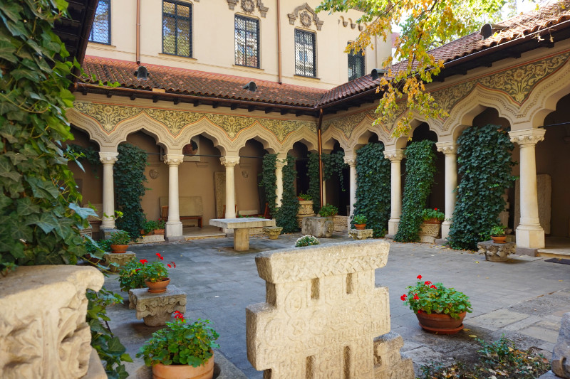 Stavropoleos monastery, Bucharest, Romania