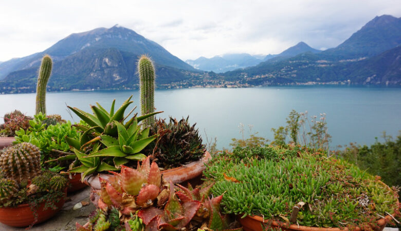 View from Castello di Vezio, Lake Como, Italy