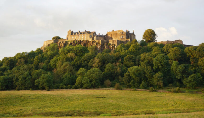 Stirling Castle at golden hour, Scotland
