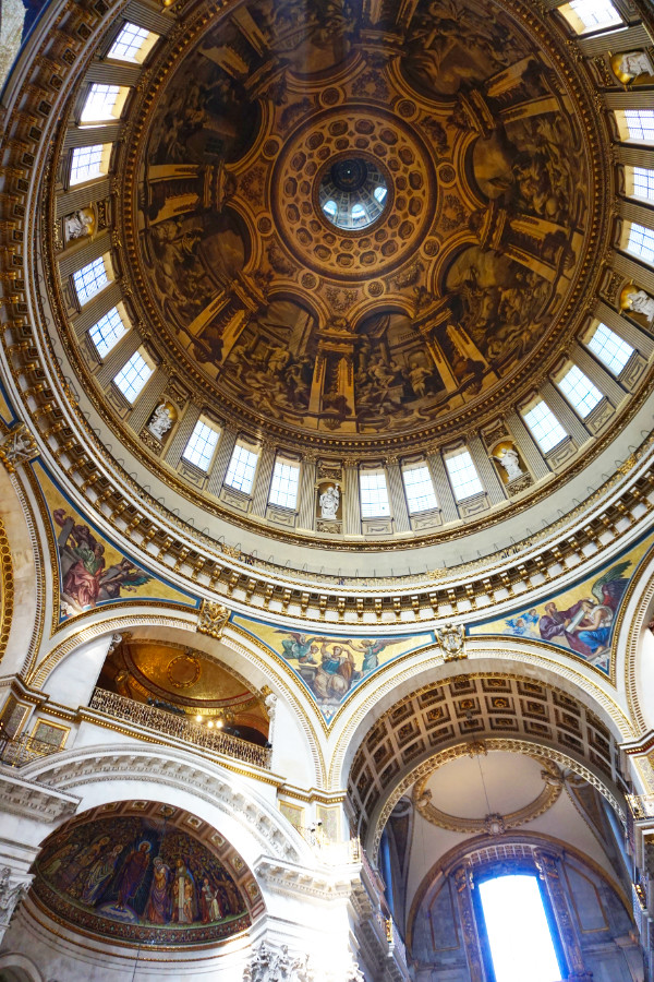 Inside St Paul’s Cathedral, London