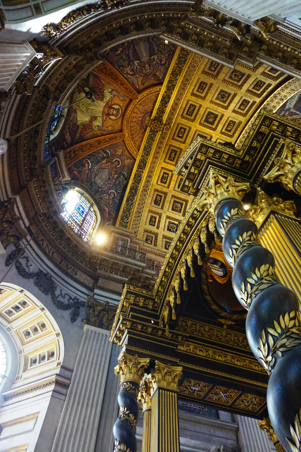 Inside St Paul’s Cathedral, London