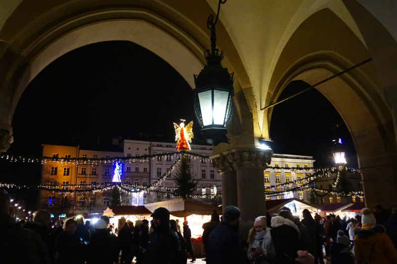 Christmas market, Krakow, Poland