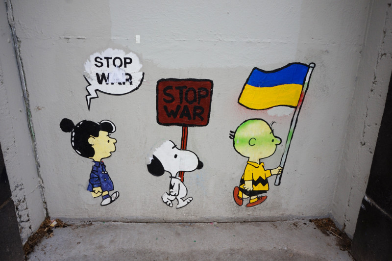 Ukraine mural, Dusseldorf, Germany