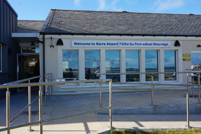Barra airport, Scotland