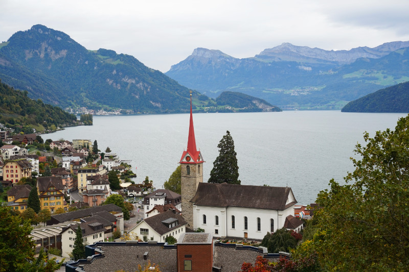 Weggis, Lake Lucerne, Switzerland