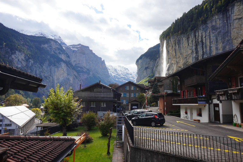 Lauterbrunnen from Valley Hostel, Switzerland