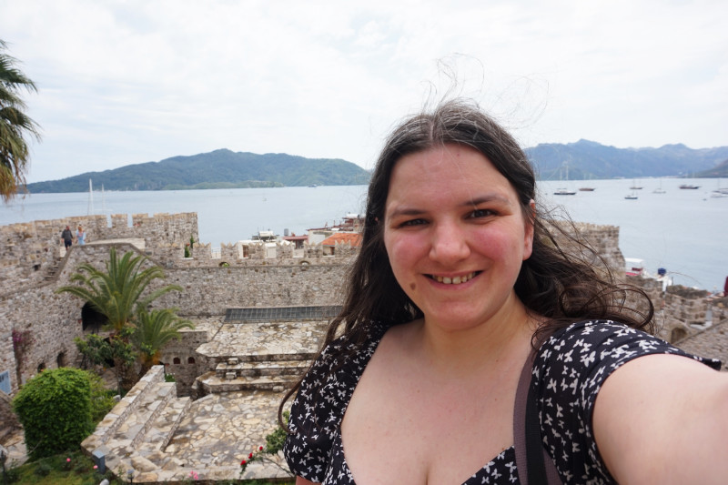 Me at Marmaris Castle, Turkey