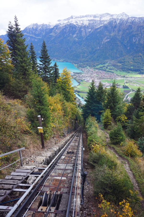 Harder Kulm funicular line, Interlaken, Switzerland