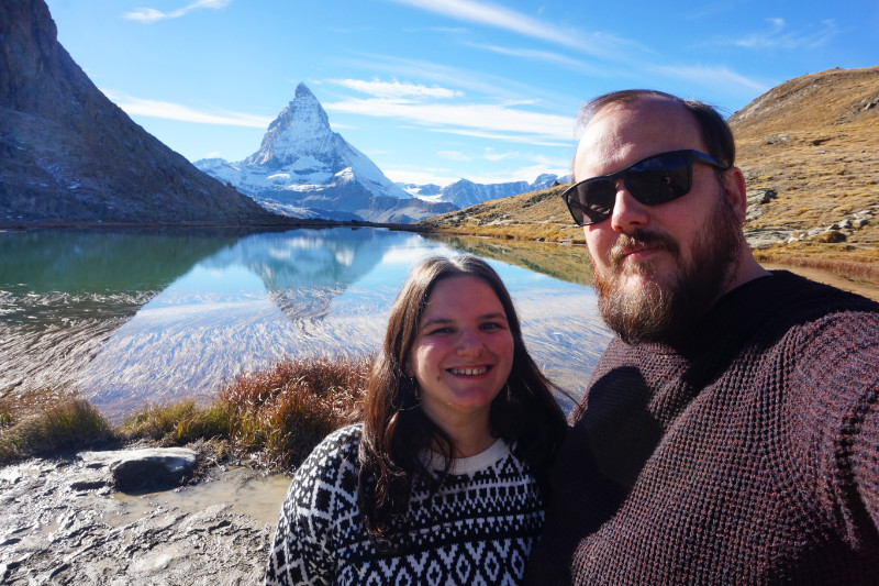 Riffelsee with Matterhorn reflection, Zermatt, Switzerland