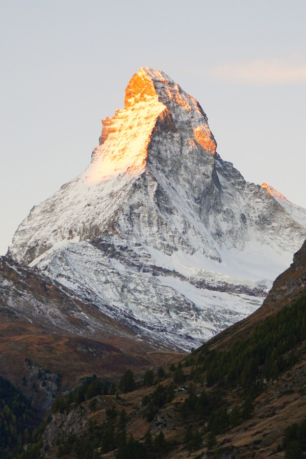 Matterhorn at sunrise, Zermatt, Switzerland