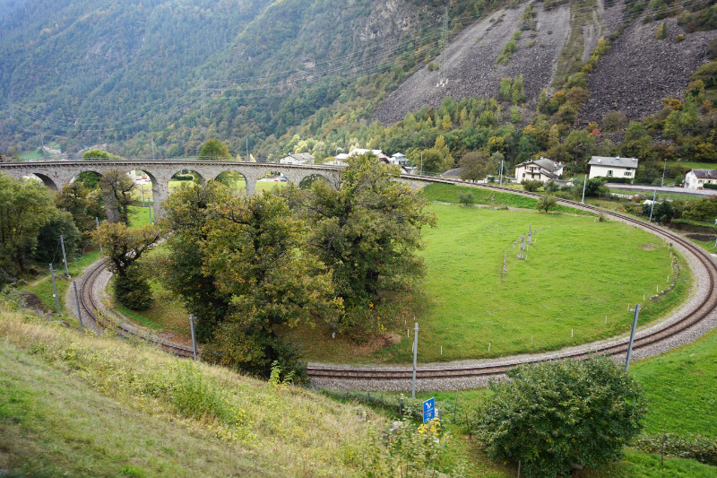 Brusio spiral viaduct, Switzerland