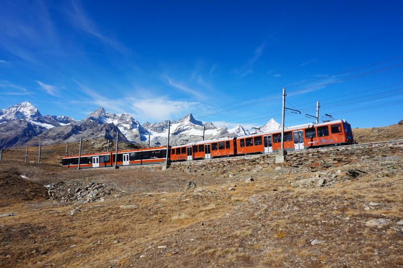 Gornergrat railway, Zermatt, Switzerland