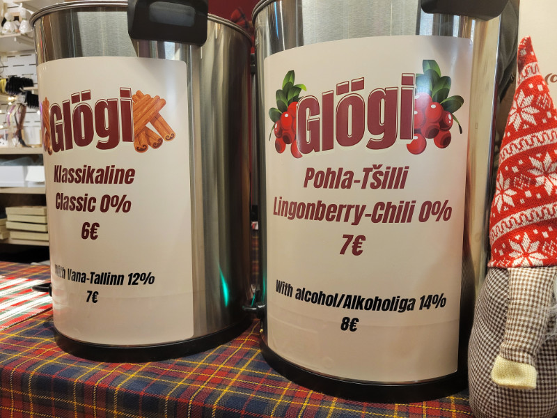 Lingonberry and chili mulled wine, Tallinn, Estonia