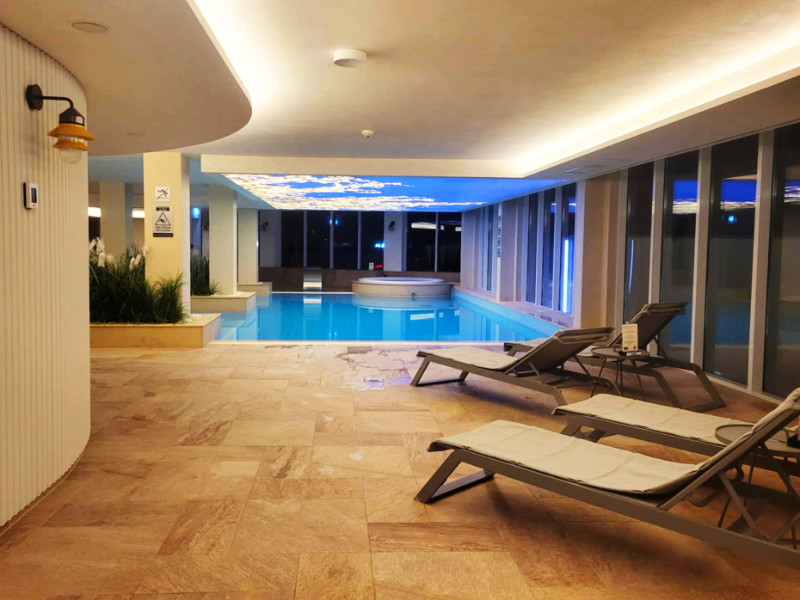Pool at Hotel Nordic Forum, Tallinn, Estonia