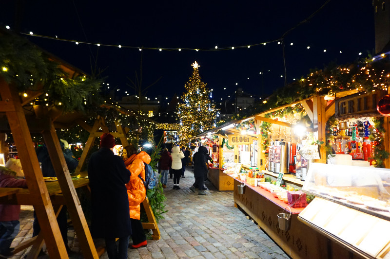 Christmas market, Tallinn, Estonia