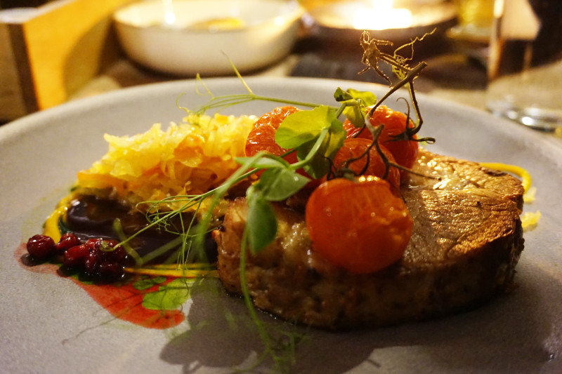 Estonian pork roast at Munga Kelder, Tallinn, Estonia