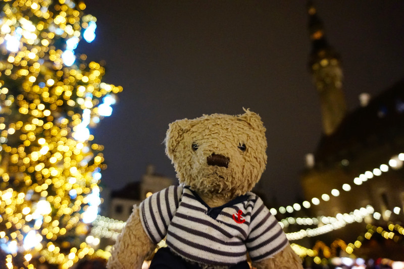 Gulliver at the Christmas market, Tallinn, Estonia