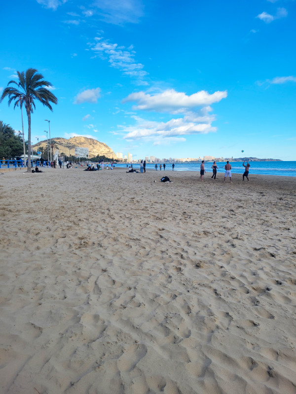 Playa del Postiguet, Alicante, Spain