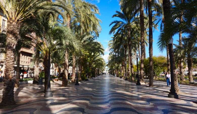 Explanada, Alicante, Spain