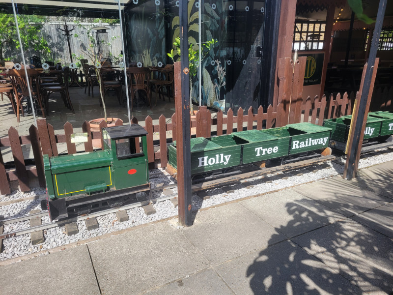 Holly Tree pub miniature railway, Wanstead, London