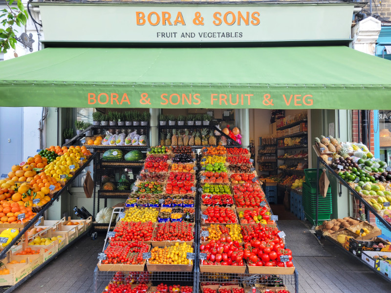 Grocery store on Orford Road, Walthamstow, London