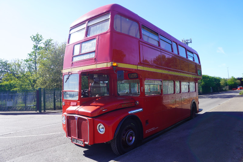 Routemaster Bus at Crossness Pumping Station, London