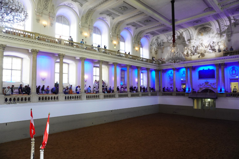 Spanish Riding School Winter Arena, Vienna, Austria