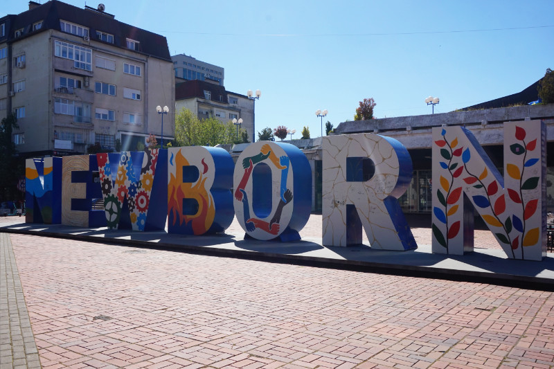 Newborn monument, Pristina, Kosovo