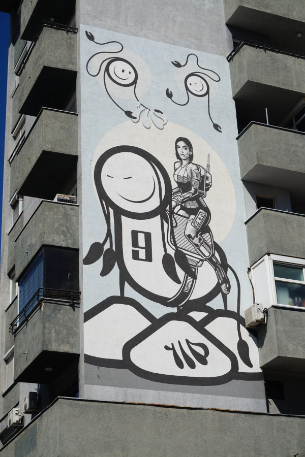 Mural, Pristina, Kosovo