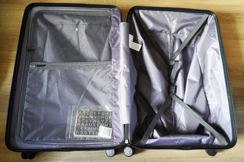 Level8 suitcase inside